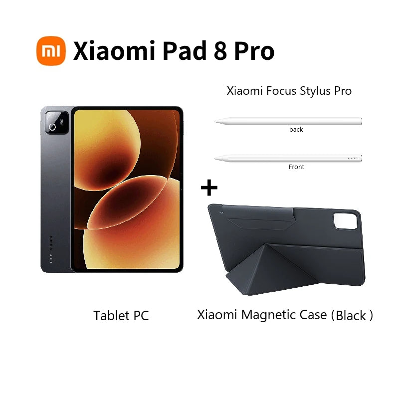 Xiaomi Pad 8 Pro 2025 11.2-inch 3.2K display Snapdragon 8 Ultra Edition  Xiaomi HyperOS 3 144Hz  9200mAh battery Tablet