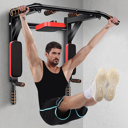 Multifunctional Wall-Mounted Pull-Up Bar, The Upward Pull-Up Bar Is Used for Indoor Home Gym Workouts, Pull-Up Fitness Support