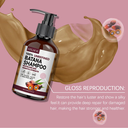 Batana Hair Growth Oil Conditioner Anti Hair Loss Products Fast Growing Hair Mask Nourishing Repair Roots Hair Care for women