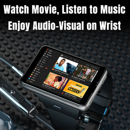 Domars Smart Watch Android 11 2.88" Screen 2MP/8MP Dual Camera 4GB RAM 64GB ROM 2300mAh Men Smartwatch Women Clock