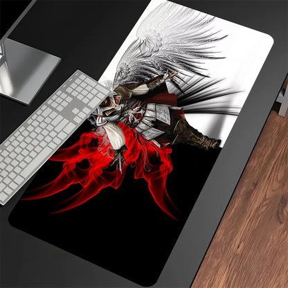 Game Assassin s Creed Mouse Pad Cartoon Lockedge Large Gaming Pad Computer Gamer Keyboard Mat Non-slip Mousepad PC Big Desk Mats