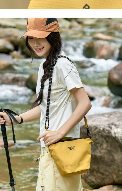 REEBOK Korean Outdoor Lightweight Crossbody Shoulder Bags Women Men Casual Small Messenger Sling Bags Lady Phone Bucket Bag
