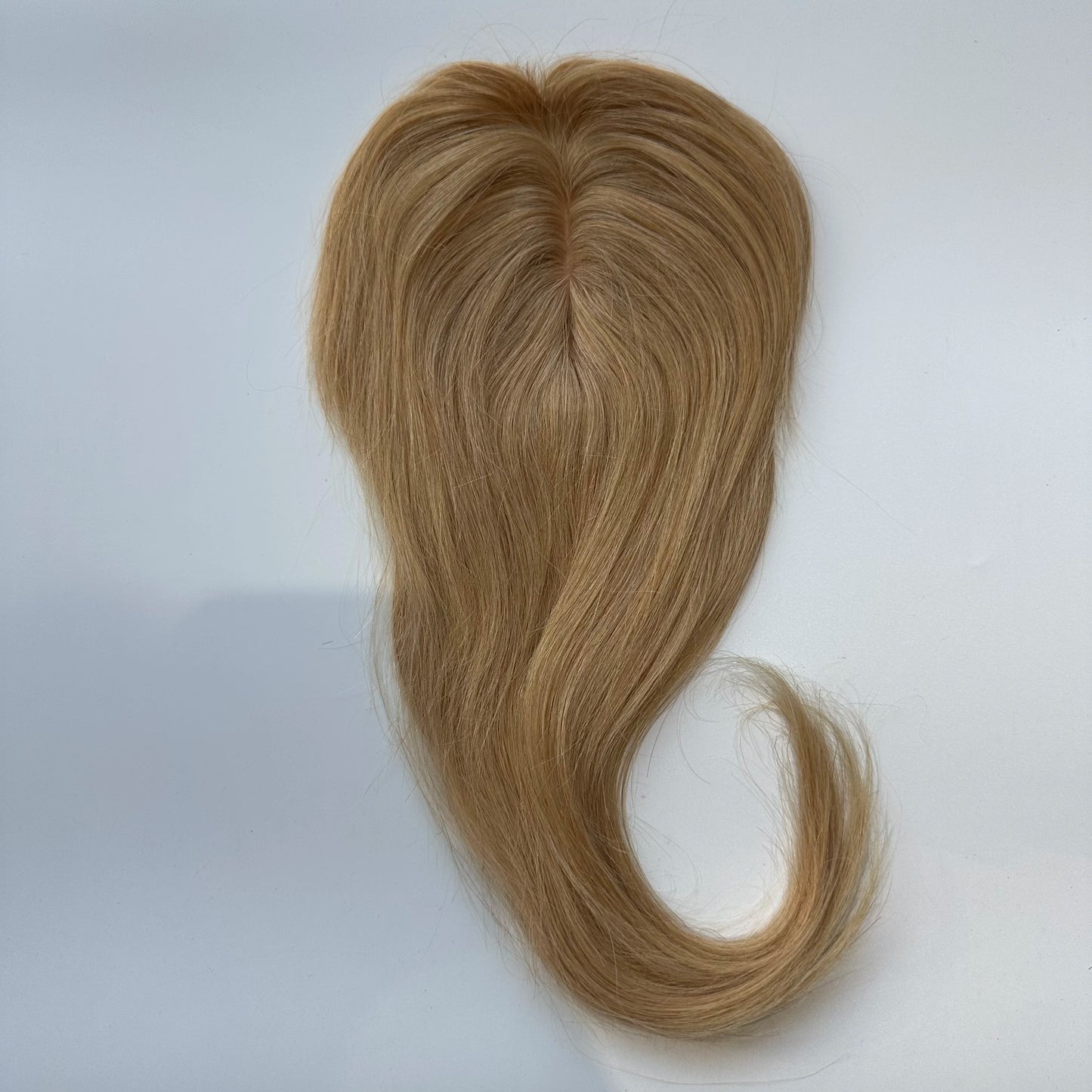 Lace Front Topper For Women Human Hair With Pre-Cut Bangs & Middle Part | 10x12cm 12inch Easy To Wear Wig