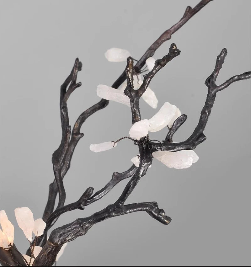 New All Copper LED Creative Branch Chandelier for Living Room, Dining Room Decoration, Lighting Fixtures, and Lobby Lighting