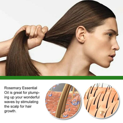 Rosemary Essential Oil Hair Growth Oils Pure Natural 30ML Hair Essential Oils For Nourish Shiny Hair Healthy
