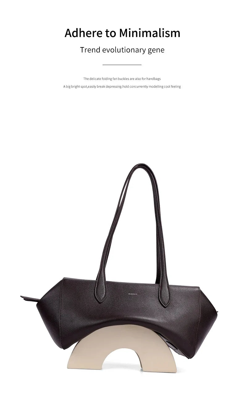 New Women's Natural Suede Leather long handle Shoulder Bag Luxury Designe Genuine Suede Leather Handbags Shopping Underarm Bag