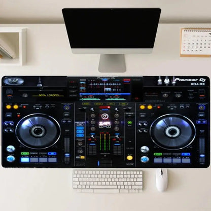 DJ Music Mixer Mousepad Desk Accessories Desk Mat Gaming Mats Desk Decorating Supplies Mouse Pad Long Pad Office Decor Carpet