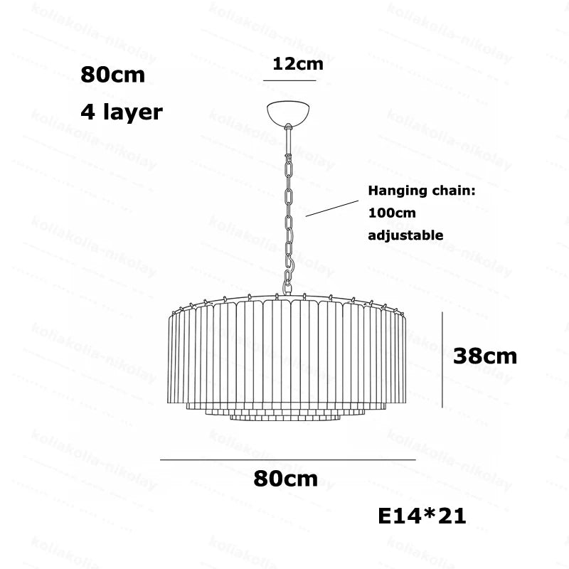 The Pink Love Glass Art Round 50-100cm Dimmable LED Chandelier Hanging Lamps Lustre Suspension Luminaire Lampen For Living Room