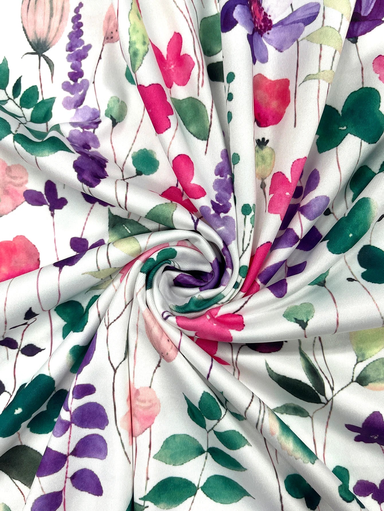 Women's Watercolor Floral Print Sleeveless Midi Dress Summer Casual Round Neck A Line Flowy Sundress