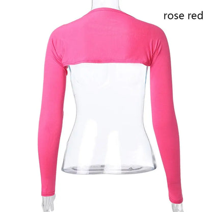 Undershirt Arm Sleeves Shawl Islamic Long Shoulder Sleeves Soft Modal Crop Top Stretchy Muslim Arm Cover Shrug Women