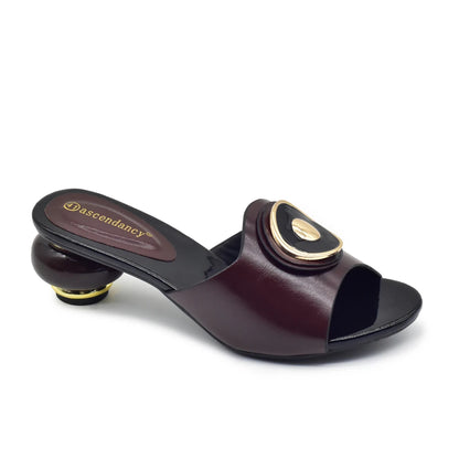New Fashion Open Toe Ladies Shoes and Sandals Luxury Designer High Heels Sandals for Wedding Nigerian Women Party Pumps