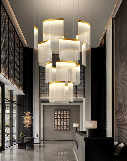 Modern home decor ring led lights pendant light lamps for living room Chandeliers for dining room hanging light indoor lighting