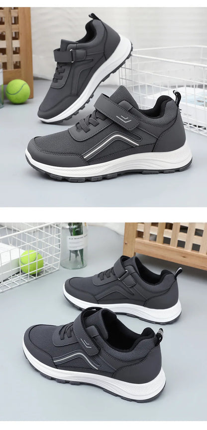 Women's Autumn New Shoes Breathable and Comfortable Walking Shoes Winter Sneakers Women Velcro Sneakers  Casual Shoes