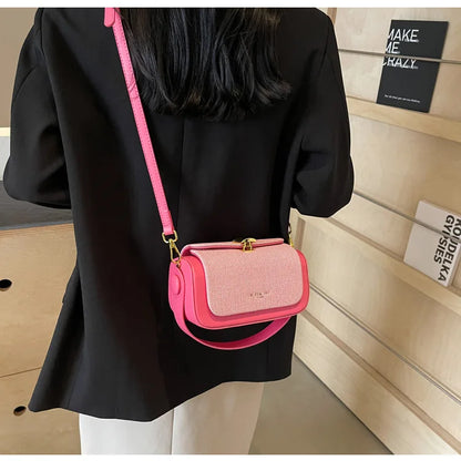 Simple Fashion Mini Square Women Crossbody Bags 2026 Luxury Designer Purses And Handbags Box Shape Pure Color Shoulder Satchels