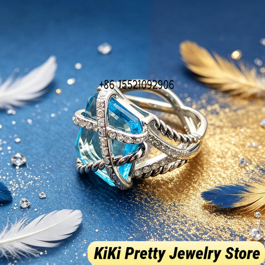 2026 New Fashion Elegant Luxury Jewelry Couple Set Rings Minimalist Everyday Wear & Party Jewelry