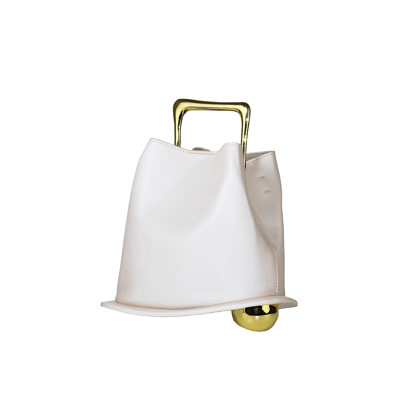 Fashionable Purses for Woman Silver Top-Handle Bags Hat Shape Handbags for Woman Shoulder Bags Evening Bags Luxury Designers