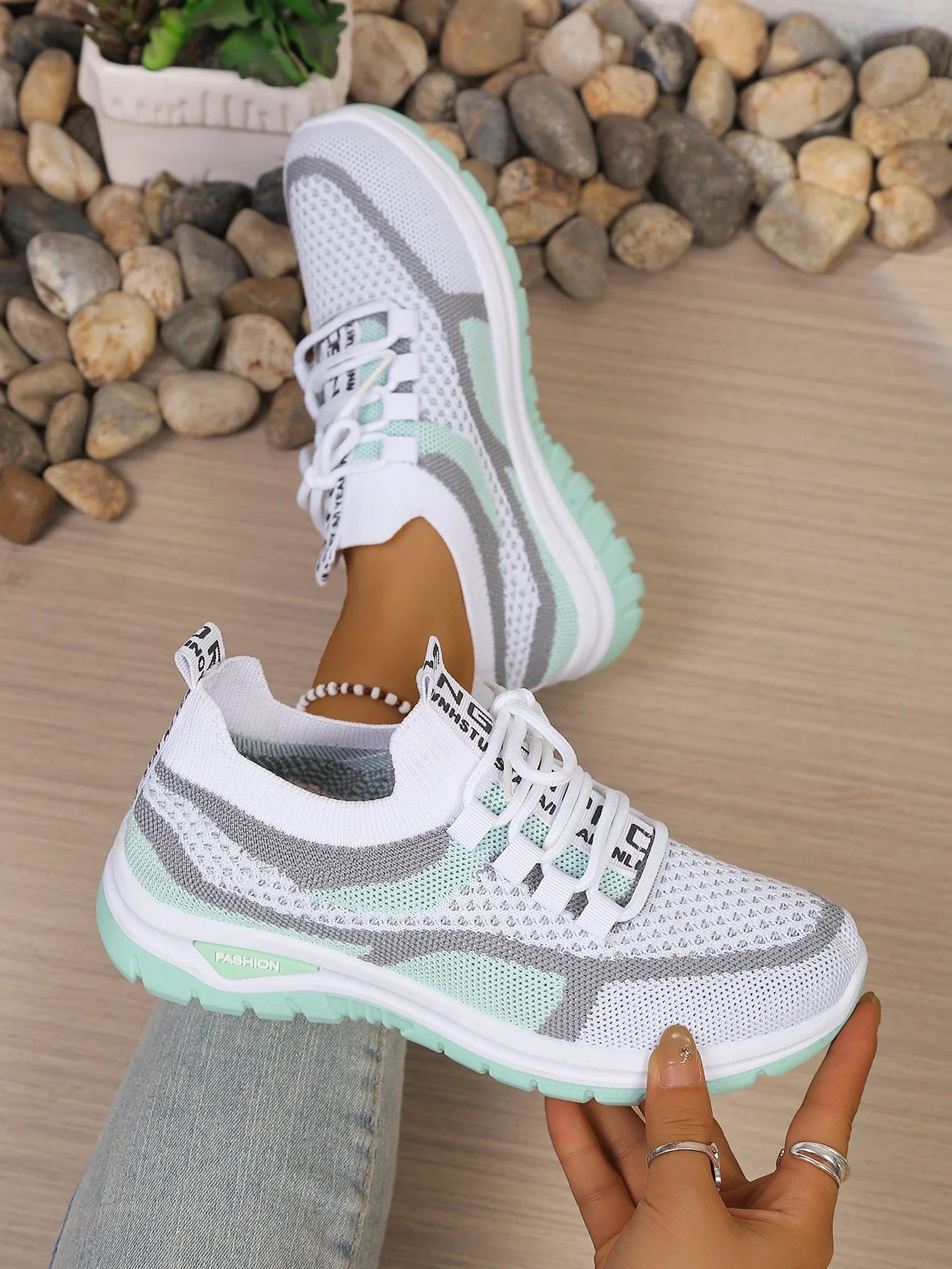 Women's Shoes Double-Color Work Shoes for Ladies, Single Shoes Casual Sneaker Shoes Woman 2026 Free Shipping Shoes