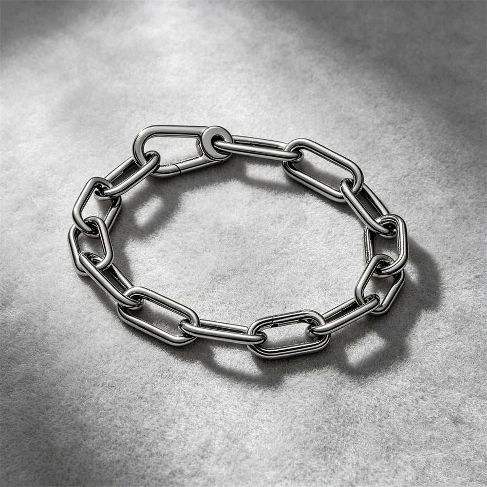 Hot Sale Original Me Bracelet Fit Charm Beads Round Beads For Women 925 Sterling Silver Luxury femme Bracelet Jewelry Trinkets