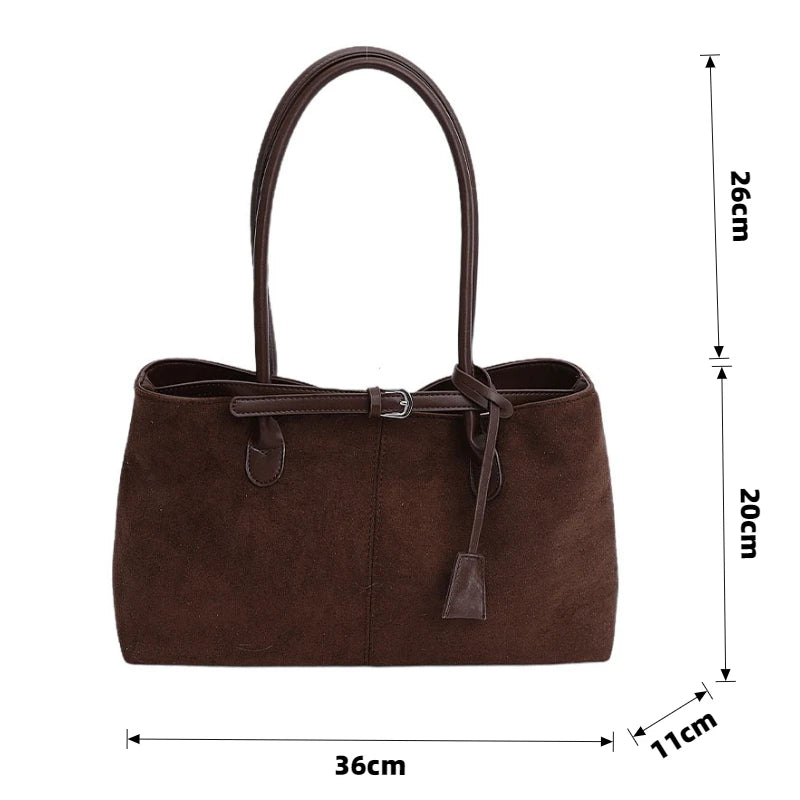 Women's PU Leather Shoulder Bag 2026 Winter New Fashion Retro Underarm Bag Luxury Brand Designer Handbags and Purses Tote Bags