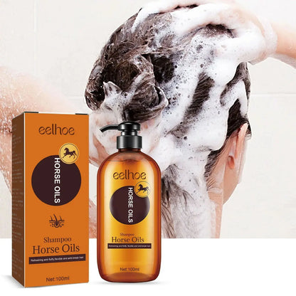 EELHOE Anti Hair Thinning Shampoo Prevent Hair Loss Regeneration Smoothing Frizzy Treatment Anti-Dandruff Oil Control Shampoo