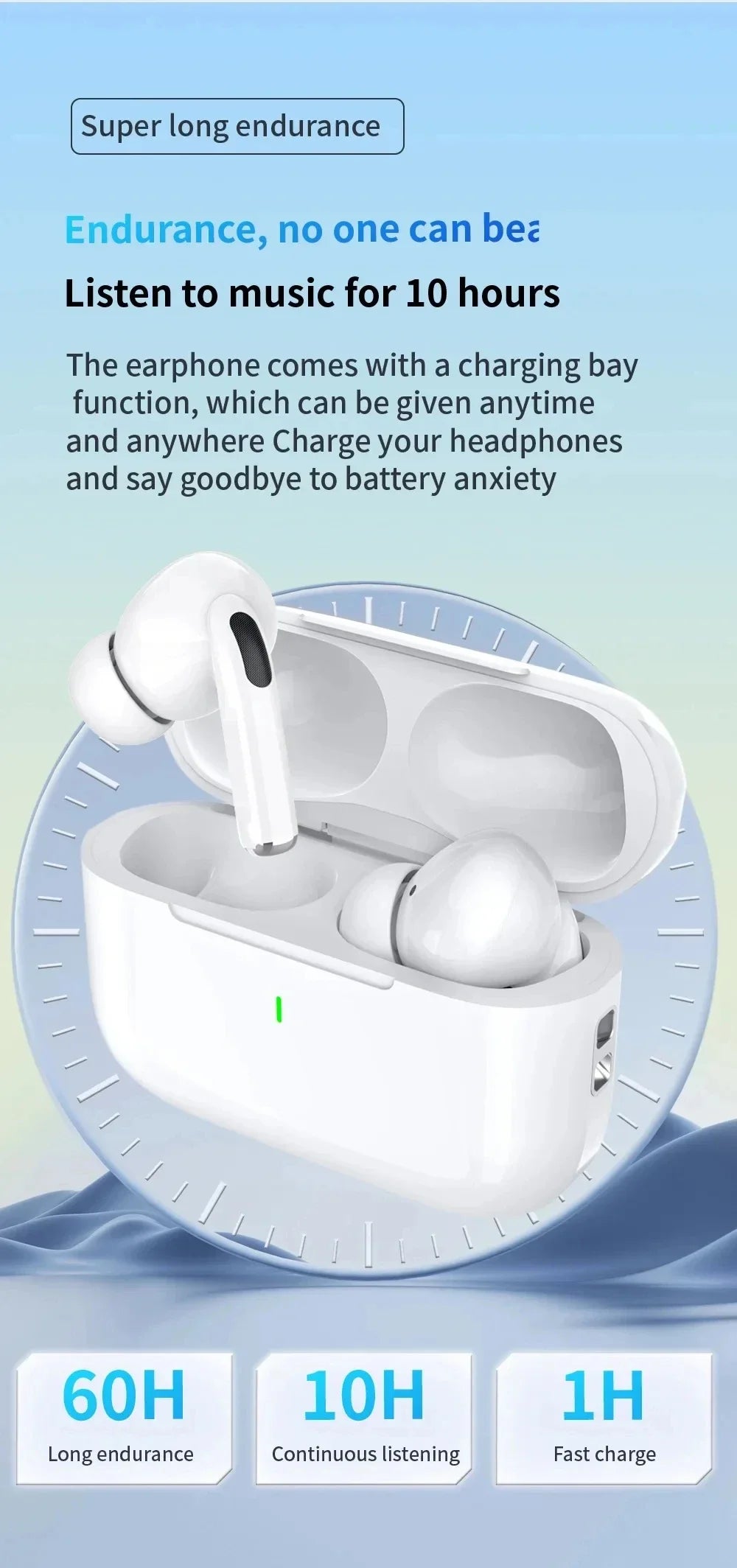 For Air pro5  Earphones TWS MaxWireless Bluetooth In Ear Earbuds Sport Noise Cancelling Headset For iPhone Xiaomi Huawei