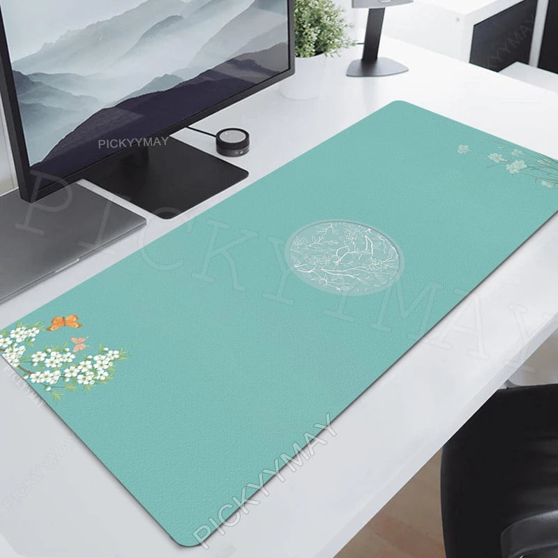 Mouse Pads Chinese Style Art Table Mats Computer Mousepad Company Big Desk Pad 120x55cm Large Gamer Mousepads Mouse Mat