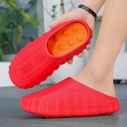 Unisex New Slippers EVA High Quality Comfortable Bathroom Indoor Non Slip Women Sandals Bedroom House Orginal Casual Design