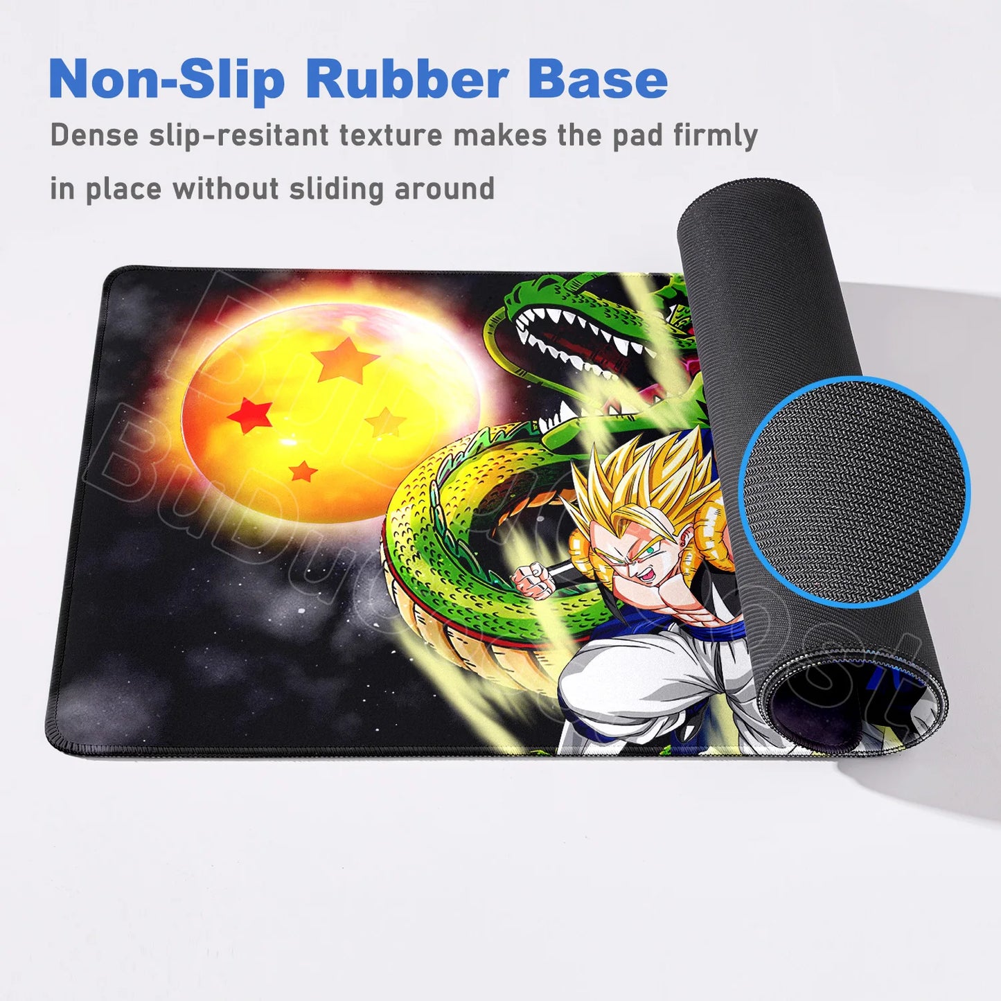 Hot Anime Dragon Ball Mouse Pad 30x60cm Manga Panel Laptop Office Goku Rubber Soft Table 30x80cm Pc Gaming Washable Non-Slip Mat