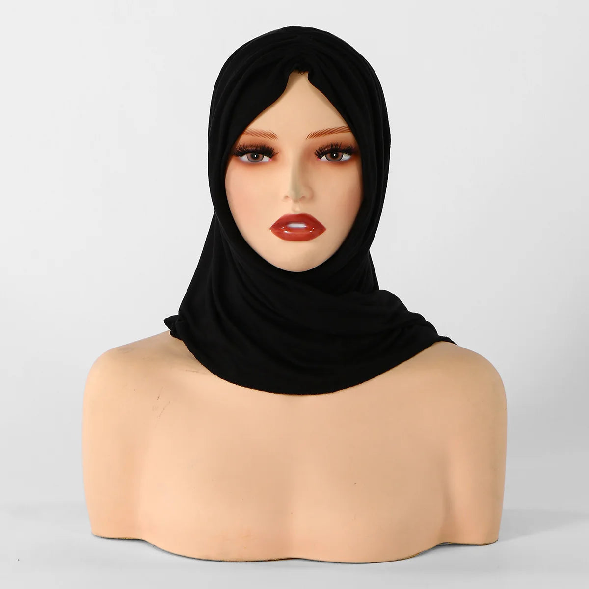New Triangle Jersey Hijab Scarf For Women Muslim Shawls Headscarf Wraps Solid Color Scarves Head Wrap Islamic Turban Headband