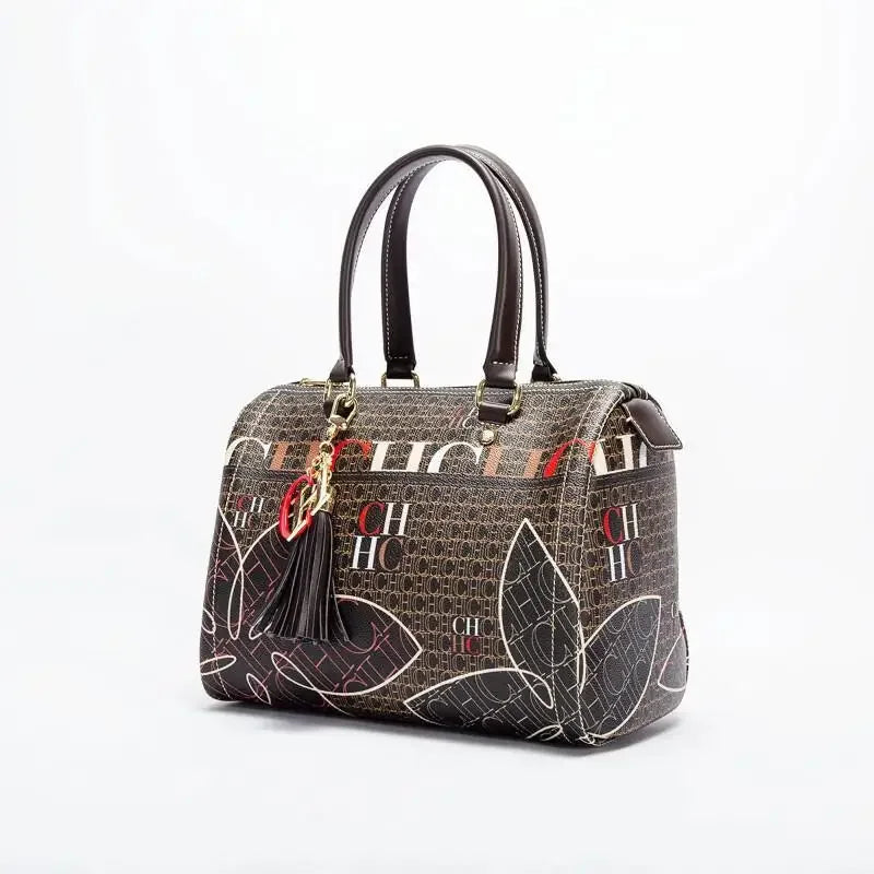 CH Luxury Brand Ladies Bucket Bag Designer New Ladies Large Capacity Exquisite Floral Pattern Travel Banquet High Grade Handbag