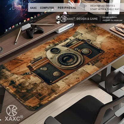Camera Disassembly diagram Mouse Pad Large Computer Office Game Table Mats Rubber Anti-slip Gaming Keyboard Long Desk Pads XAXC
