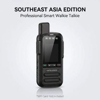 Walkie Talkie  POC Radio 100KM  Handheld Network  SOS Function Global 5000KM 3G 4G POC