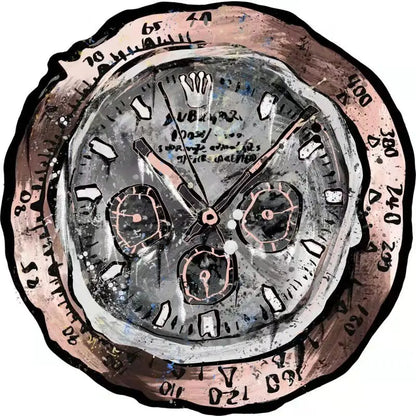 Clock Dial Art Printed Floor Mat Door Mats Lounge Rug Kids Carpet Living Room Bedroom Cloakroom Modern Home Decoration Rugs