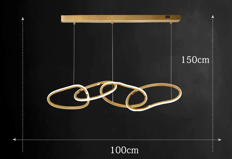 Modern Home Decor LED Lights Pendant Light Lamps for Living Room Ceiling Chandelier Chandeliers for Dining Room Indoor Lighting