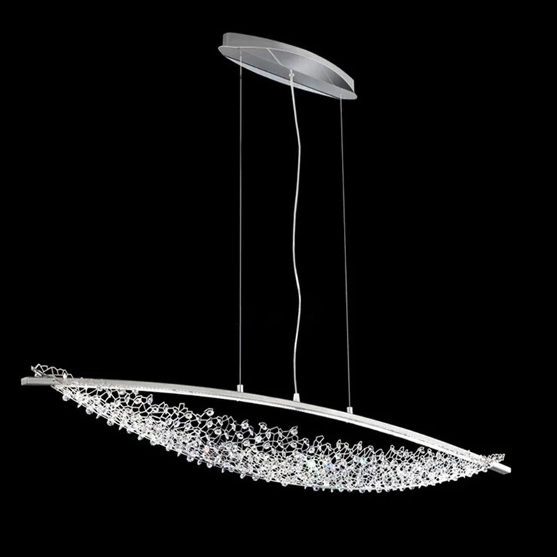 Luxury Crystal Chandeliers Pendant Light Led Chandelier Ceiling Lights Home Decor Items Dining Table Light Ceiling Hanging Lamp