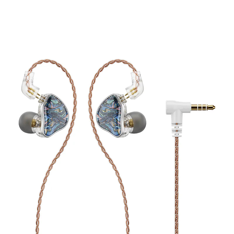 NICEHCK DB2 Wired Earbud IEM 1DD+1BA Hybrid Dual Driver HiFi Earphone With 0.78 2Pin Interface Warm Vocal Music In Ear Monitor
