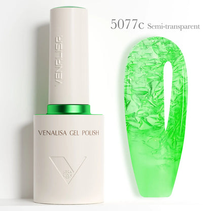 Venalisa 10ml HEMA TPO Free Red Cat Eye Gel Polish Soak Off UV LED Magnetic Nail Polish Diamond Top Long Wear Gel Varnish
