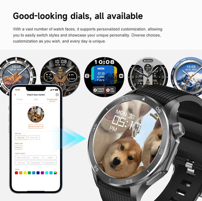 2025 New For OPPO Watch X2 GPS Smart Watch Men High-end Business Men Bluetooth Call IP68 Waterproof Fitness Tracker Smartwatches