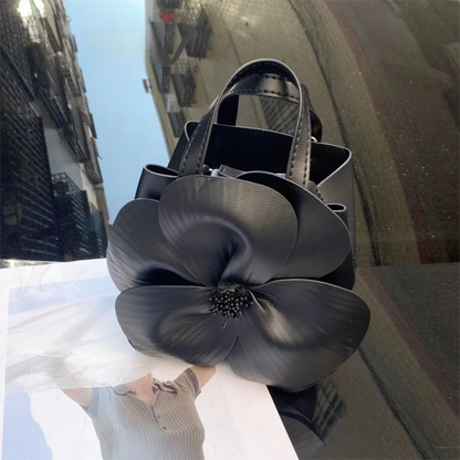 Innovative Chinese-Style Floral Bucket Bag Drawstring French Mini Tote Bag Flower Bucket Purse Women Luxury Designer Handbags