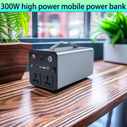 150W 300W 110V 220V Portable Power Station Solar Generator 45Ah 84Ah Power Station Emergency Power Bank for Home Camping