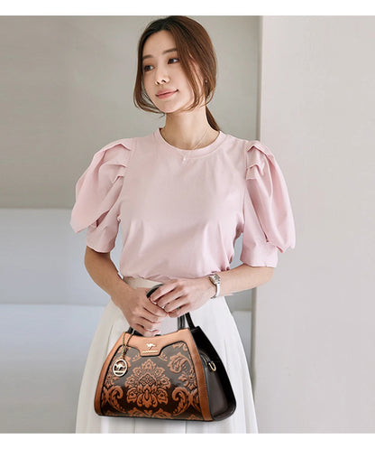 New Women Bag Luxury Designer Cowhide Handbags for Women Famous Brands Crossbody bag for Women Leather Shoulder Bags Sac a main