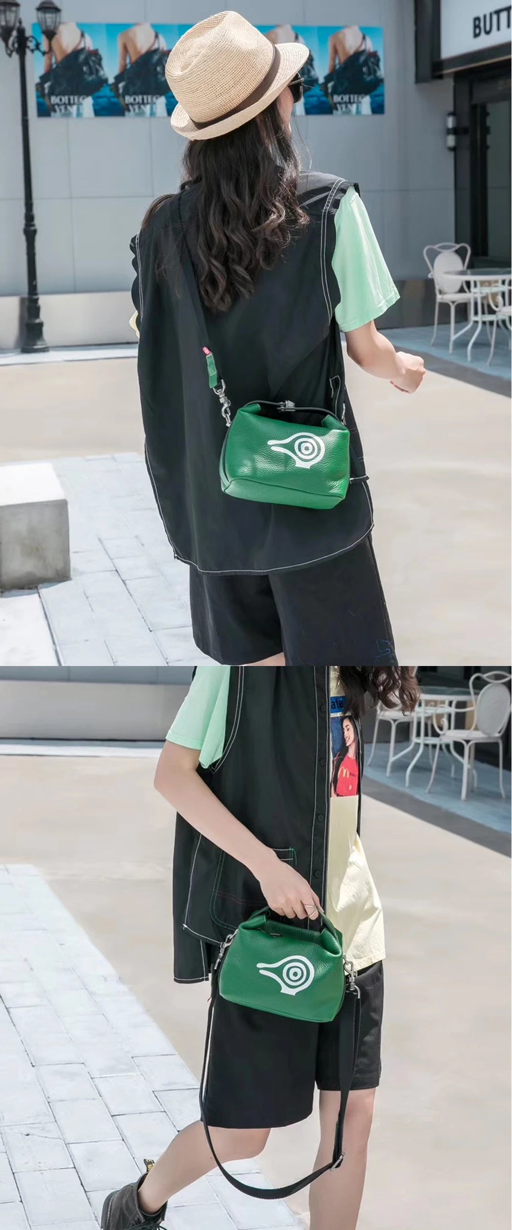 Orabird Small Luxury Crossbody Bags for Women Soft Cow Leather Fashion Ladies Bag with Short Handle Casual Handbags