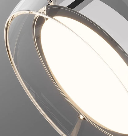 Modern Pendant Light Lamps, Home Decor Ring LED Lights for Living Room,Chandeliers for Dining Room Hanging Light Indoor Lighting