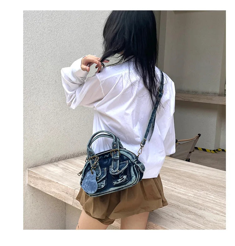 Denim Crossbody Bags for Women Shoulder Bags Hand-held Retro Purse and Handbags Luxury Bags Designers Bag Сумка Женская Bolsa