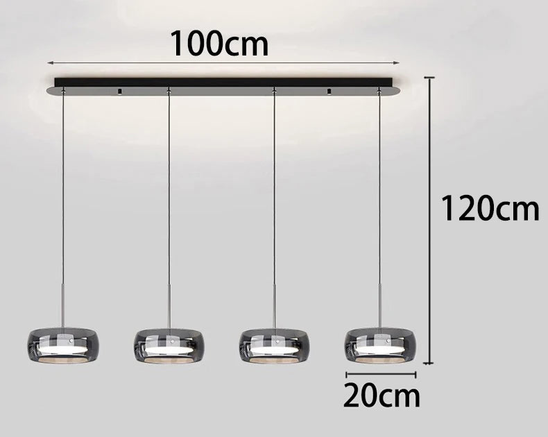 Modern home decor led lights pendant light lamps forstaircase Chandeliers for living room hanging light indoor lighting