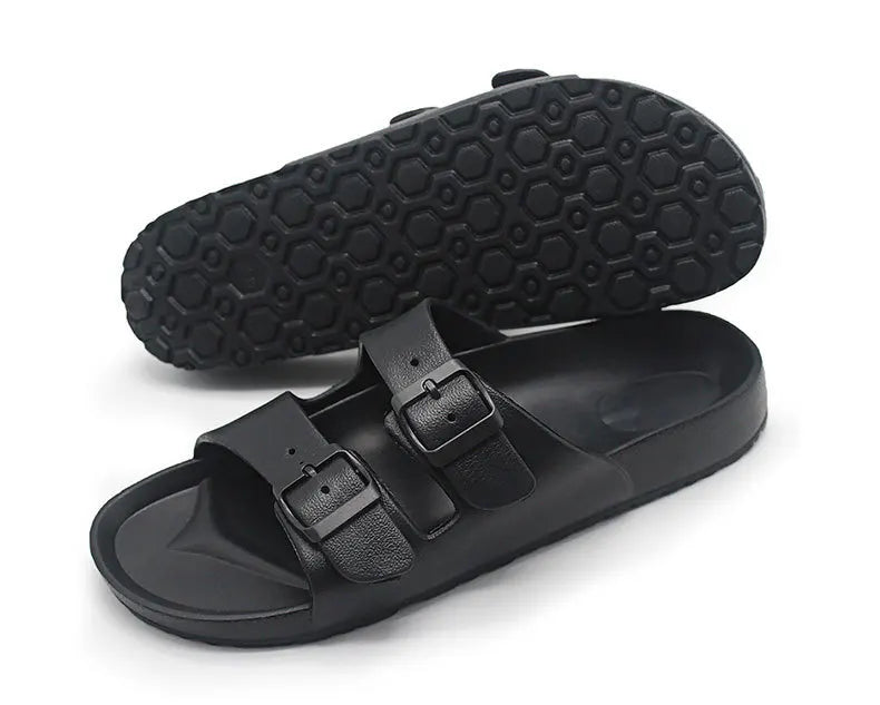 Shevalues Summer Fashion Sandals For Women New Non-slip Outdoor Beach Slippers Soft Comfort EVA Sandals Casual Women Home Slides