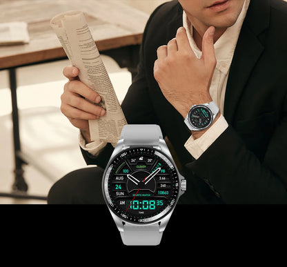 Smart Watch 2 in 1 with Headphones AI Voice Assistant Bluetooth Call Health Monitor DIY Wallpaper 1.46inch HD Screen Wristwatch