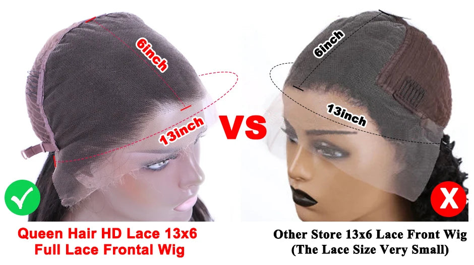 Queen Hair Body Wave True HD Lace 13x6 Lace Front Wig Brazilian Virgin Human Raw Hair For Woman Invisible Best Lace Frontal Wigs