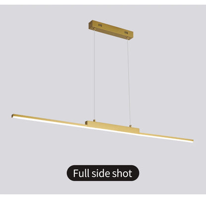 100CM Black/Gold Pendant Lights Dining Room Lights For Kitchen Long Chandelier Living Room Pendant Lamp Home Decoration Lighting
