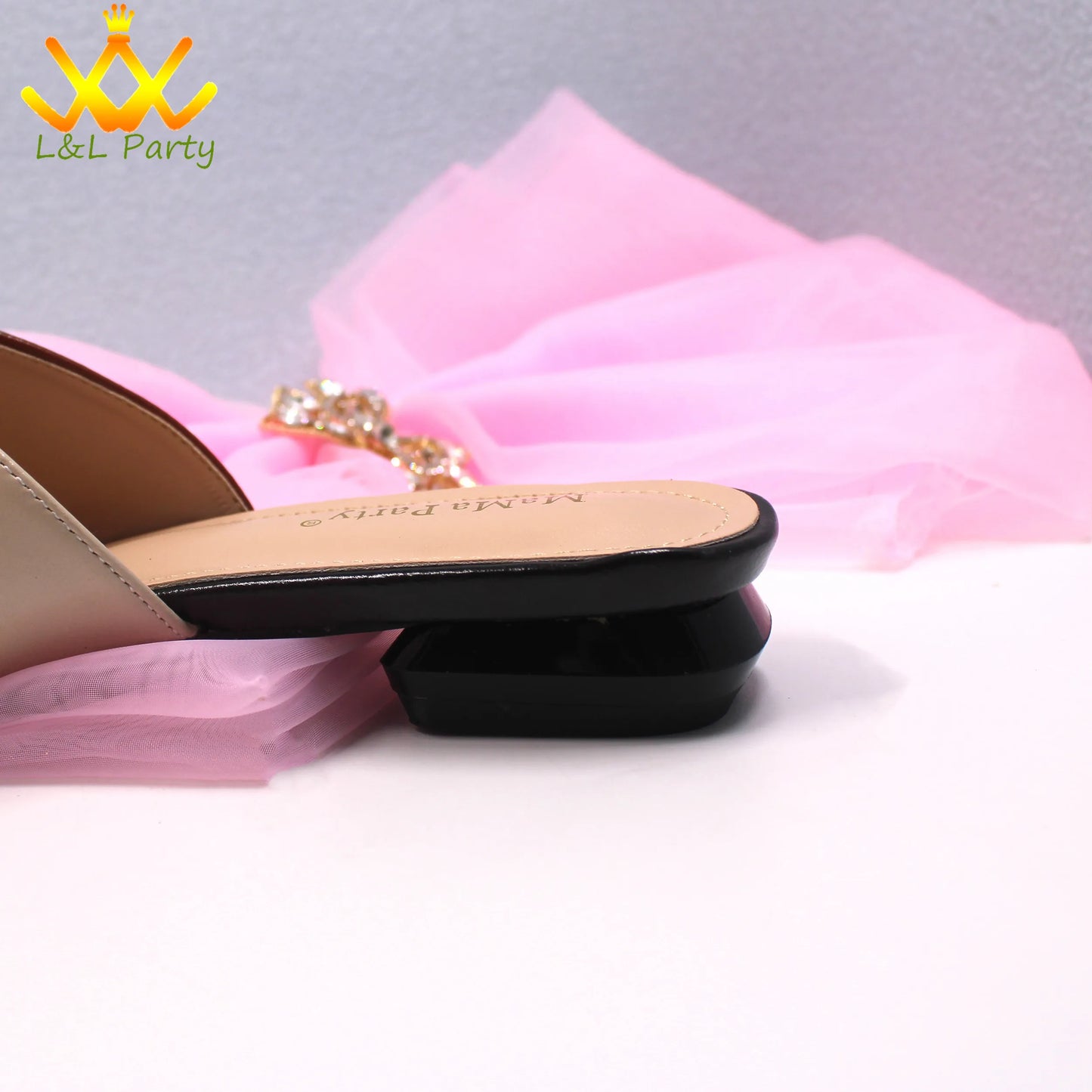 2024 Summer New Fashion Italian Women Shoes and Bag Set in Dark Purple Color Mature Style Comfortable Heels for Wedding